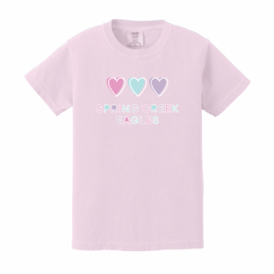 Girls Heart - Comfort Colors Youth Tee